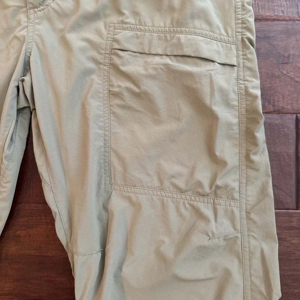 Free Soldier Outdoor Tactical Pants Men's Size 36/30 Tan Water Repel Web Belt